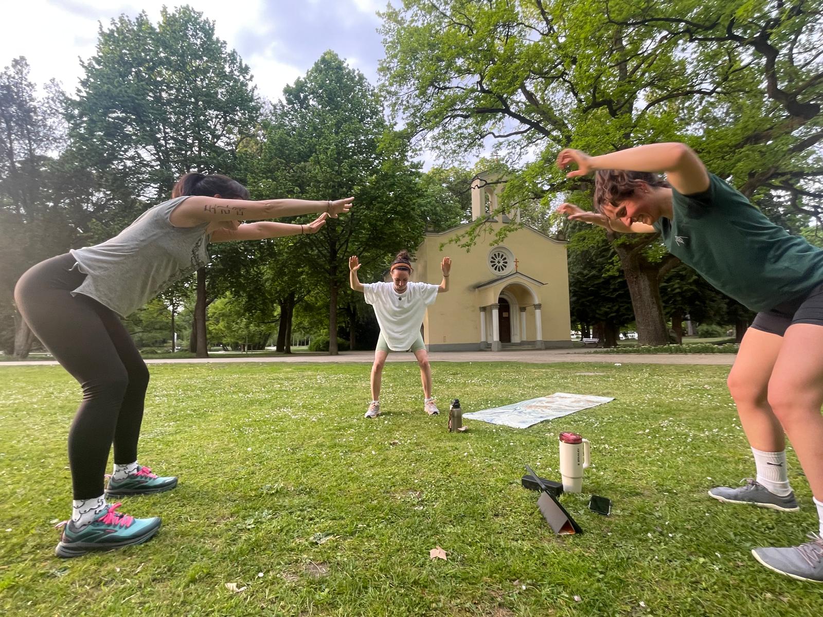 Functional Training im Stadtpark Regensburg